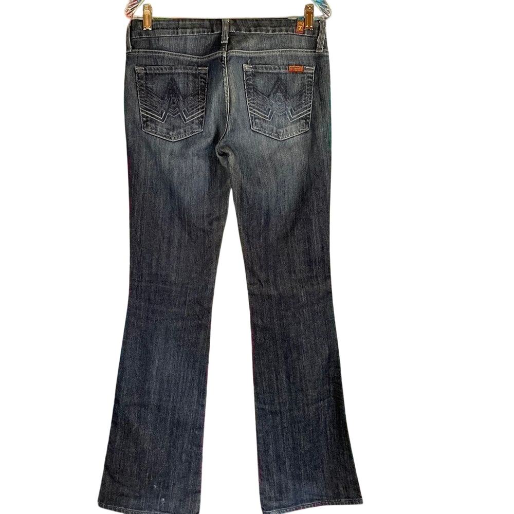 7 For All Mankind ‘A Pocket’ Jeans Dark Wash Bootcut Size 28
